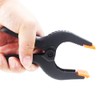 ONDY 4-Pack 6 Inch Spring Clamps, Heavy Duty Plastic Clamps