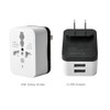 ICEVEIN Universal Power Travel Plug Adapter Converting from EU/UK/CN/AU/JP to