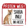 siviwonder Shiba Inu Paws Way Small Car Sticker Dog Sticker
