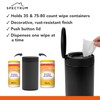 Spectrum Disinfecting Wipes Container with Push Button Lid - Refillable