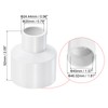 PATIKIL PVC Reducer Pipe Fitting 40mm to 20mm ID, 3