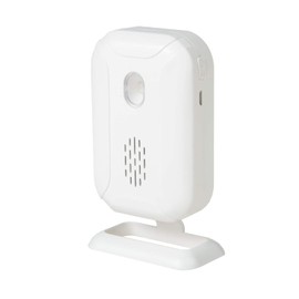 KCYMTONER Wireless Infrared Doorbell Welcome Chime Kit - 1 IR Motion Door Alarm Sensor,1 Remote Control,1 Receiver (Range at 918ft 36 Chime Melodies) Store Home Security Alert