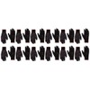 Warrior PU Coated Nylon Work Gloves,NB7/S (Size 7/Small) Black, Set