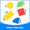 Odoorgames Magnetic Pattern Blocks - 10 Shapes - Magnetic Shapes