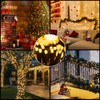 FairyGlim 100 LED Christmas String Lights, 33 FT Connectable Waterproof