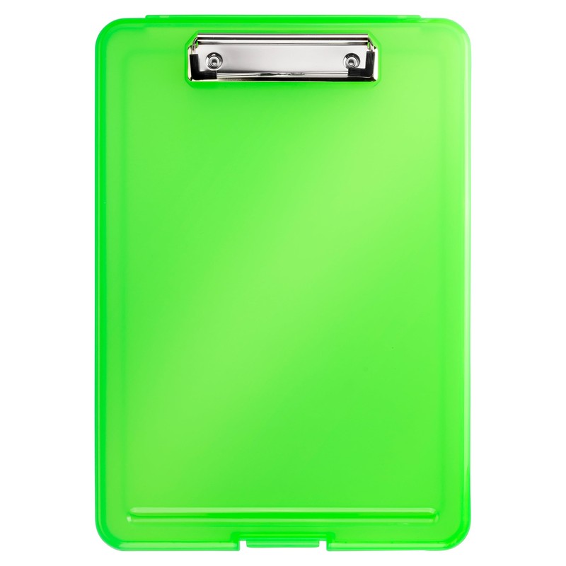 helit H2532050 Clipboard DIN A4 the Clip Green Translucent Clipboard