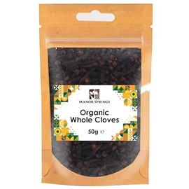 Organic Whole Cloves 50g by Manor Springs Organic