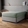 Silentnight Supersoft Double Fitted Sheet - Sage Green Deep Fitted