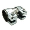 Exhaust Clamp Universal Connector Exhaust Pipe Connector Diameter 45 mm