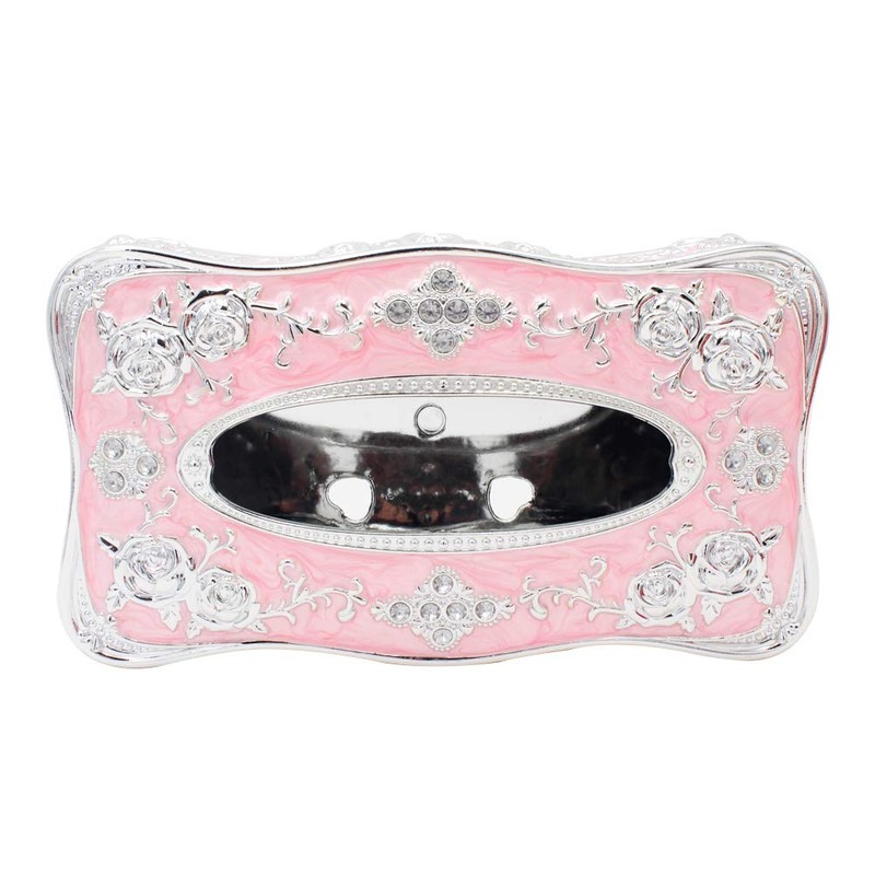 Vintage Tissue Box Holder Rectangular for Car Kitchen Table Bedroom
