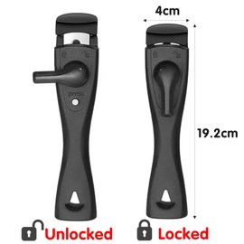 FZYCOM Pan Handle, Removable Pot Handle, Camping Pan Handle, Universal Pan Handle, Anti-scalding with Non-Slip Durable for Cookware, Wok Pan, Saucepan