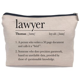 Ayxvt Lawyer Gifts for Women, Lawyer Makeup Bag, Lawyer Definition Cosmetic Bags Makeup Pouch for Women, Future Lawyer Gifts for Women, Law Graduation Gifts, Gifts for Lawyers, Attorney Gifts