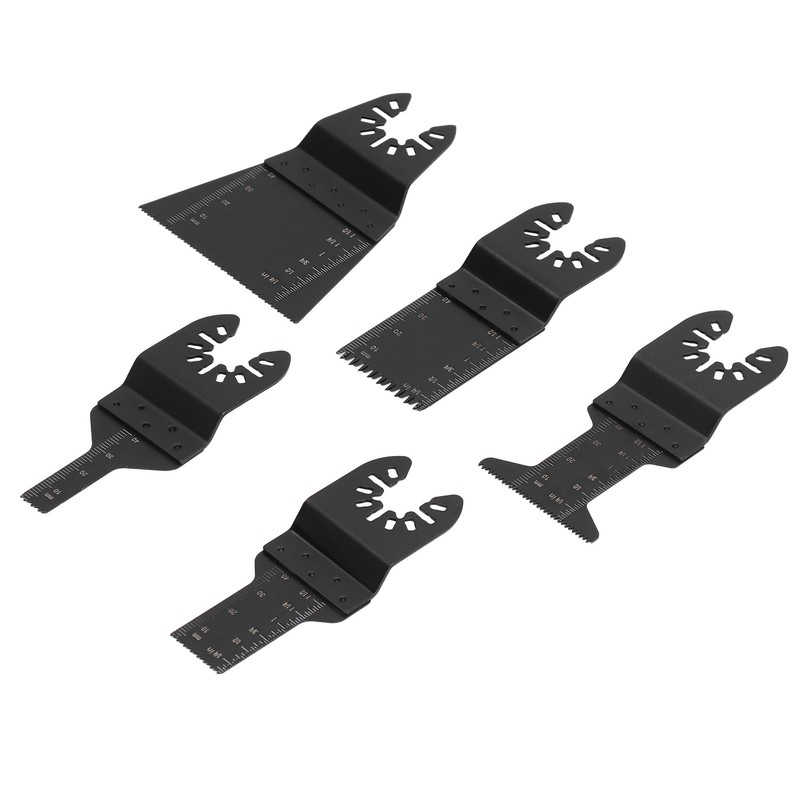 11PCS Oscillating Saw Blade Quick Release Carbon Steel Woodworking Straight
