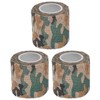 TIXIPEM 2.0IN x 14.76FT Camo Tape Wrap [3 Rolls] -
