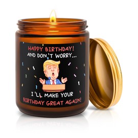 ETAKISH Funny Birthday Candle, Great President Gag Gift for 30th 40th 50th 60th 70th 80th 90th, Hilarious Birthday Gifts for Women Men Family Best Friend, Great Joke Gift, Birthday Party Supplies