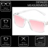 Medspex Pink FL-41 Tinted Reading Glasses +2.25 Clear Crystal Light