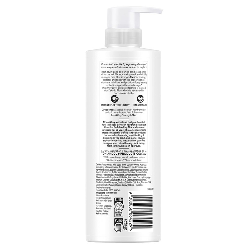 Toni & Guy Strengthplex Bond Repair Shampoo 600 ml