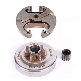 Husqvarna 537110503 & 537291604 Clutch & Clutch Drum for 455 Rancher 460 OEM