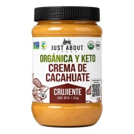 Just About Foods Crema Cacahuate Crujiente Orgánica 13kg