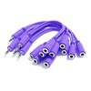 ExcelValley - 5-Pack - Mono Splitter Y Patch Cables -
