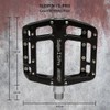 NC-17 Sudpin I S-Pro Pedal for BMX/Downhill/Mountain Bike blanco black
