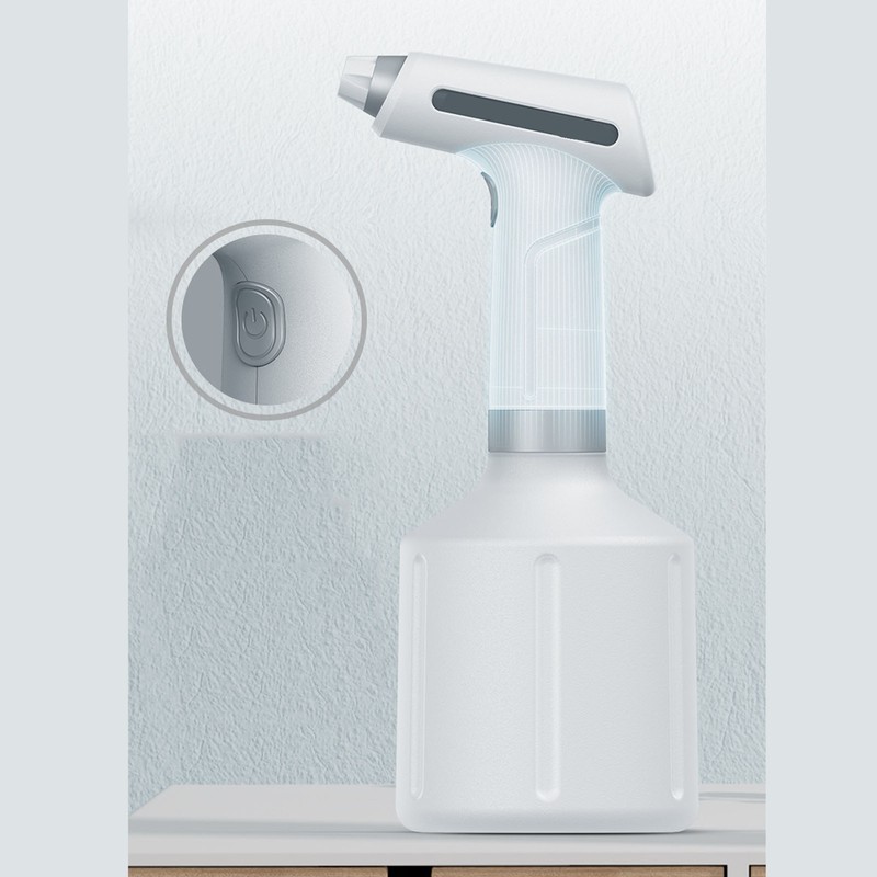 Electric Spray Bottle Automatic Rechargeable Portable High Pressure Mist Plant