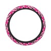 Mlanxi Camouflage Camo Pink 15 Inch Universal Steering Wheel Covers,