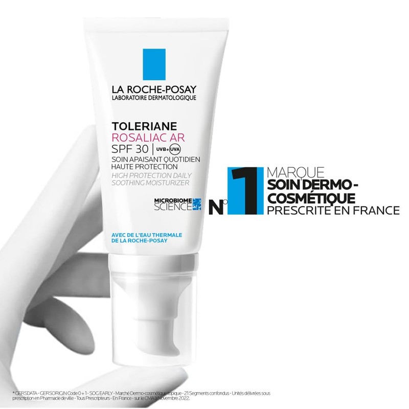 La Roche-Posay Toleriane Rosaliac AR SPF30 Moisturiser for dry, redness-prone