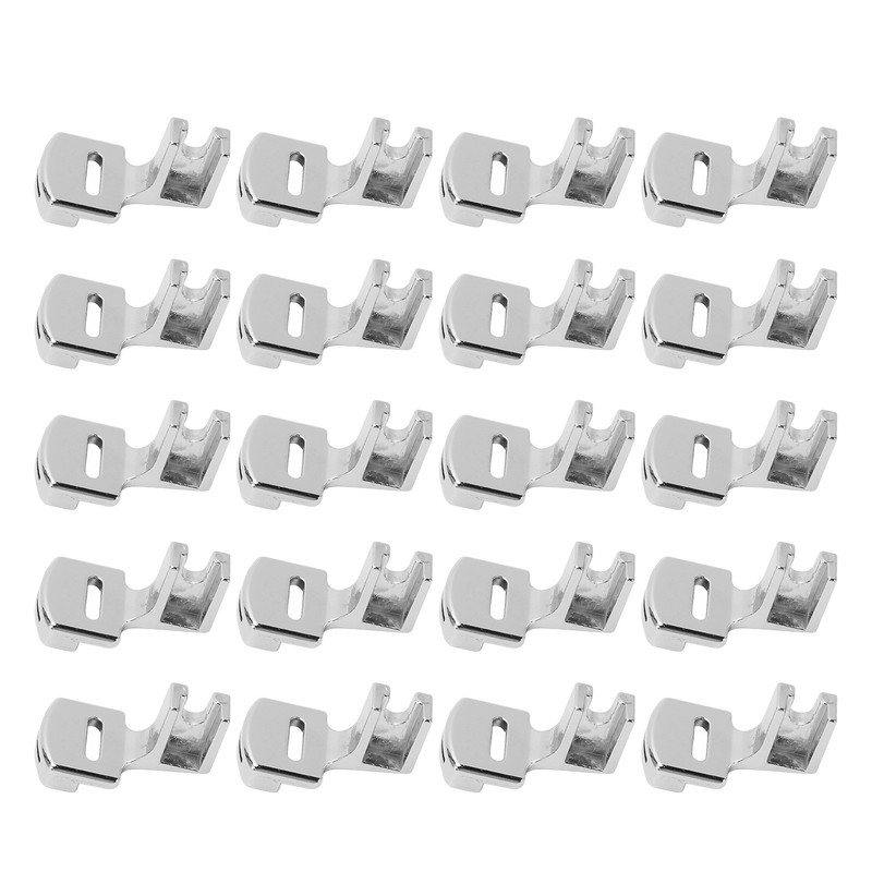 20 Pcs Gathering Foot Stainless Steel Sturdy Durable Household Sewing