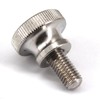 (10 Stück) M3x8mm Schrauben 304 Edelstahl Flacher Rändelschrauben