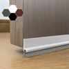 Door Sweep for Bottom of Door, Integrated Bottom Door Draft