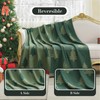 Amélie Home Christmas Throw Blanket for Couch, Reversible Pattern Christmas