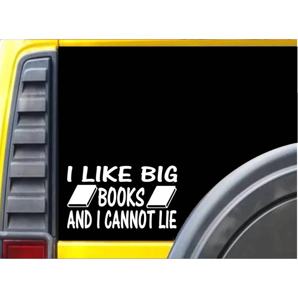 EZSTIK I like big Books k499 6 inch reading librarian