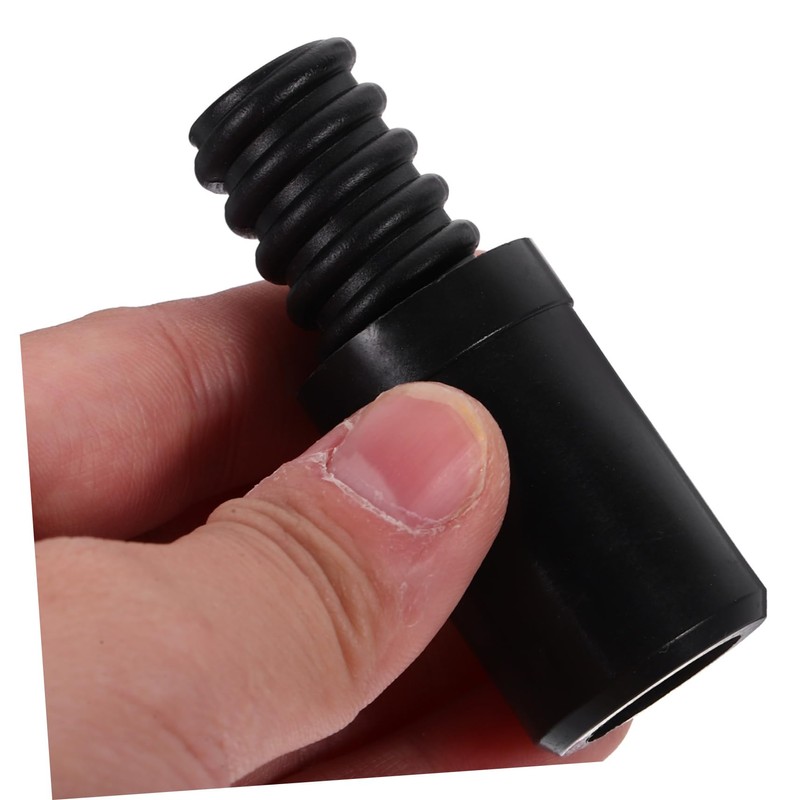 Mobestech 2pcs Replacement Threaded Handle Tips for Broom Poles Extension