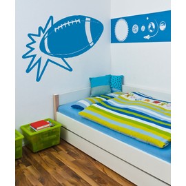 Vinyl Wall Decal Sticker Football Kick #OS_AA188B