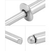 QWORK Stainless Steel Blind Rivets, 500 Pcs 3/16" x 1/2"