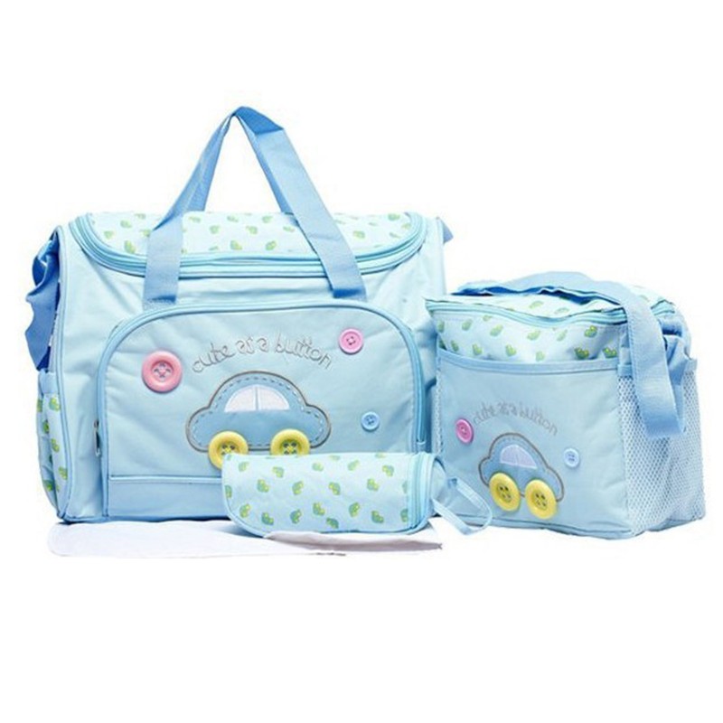4pcs Multifunction Mommy Storage Bag Large Capacity Different Pockets Baby