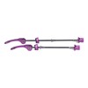 RiToEasysports Pack of 2 Quick Release Skewers, Ultralight Front &