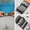KEMISANT Men's Belt Ratchet Automatic Buckle Leather Belt for Men
