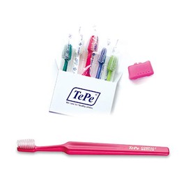 クロスフィールド TePe テペセレクトコンパクト 歯ブラシ × 5本入 コンパクトミディアム