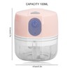 Electric Garlic Masher Mini Wireless Automatic Garlic Chopper for Kitchen