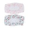 2Pcs Bassinet Sheet Polyester Cotton Breathable Elastic Bassinet Pad Mattress