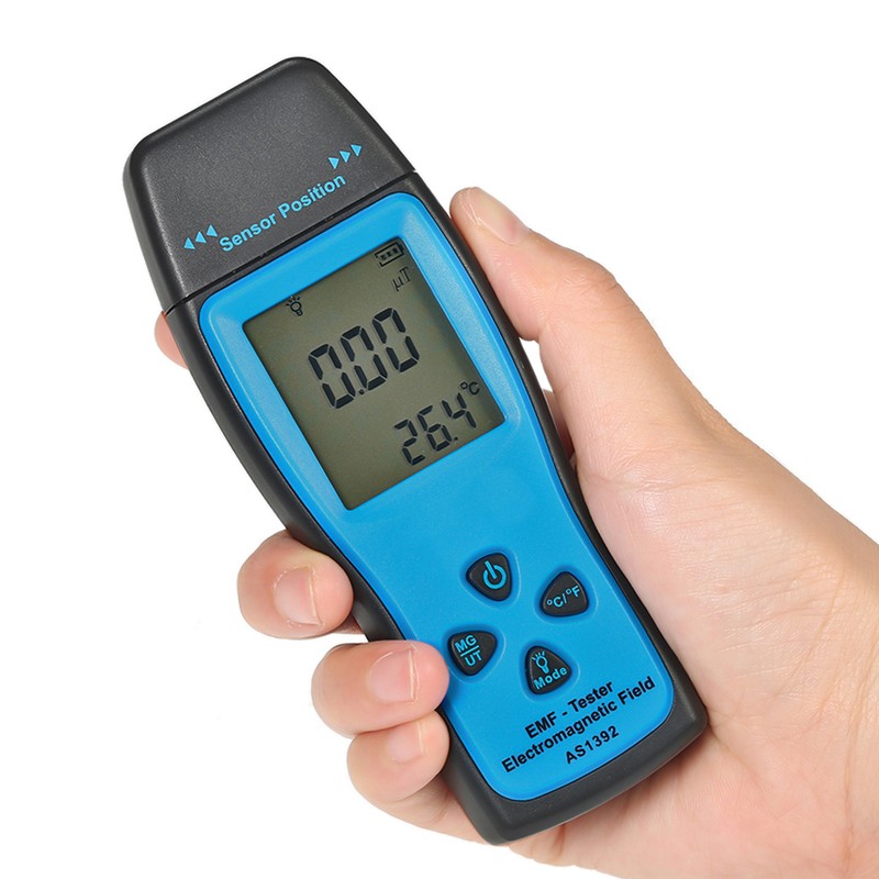 Handheld Mini Digital LCD EMF Tester Electromagnetic Field Radiation Detector