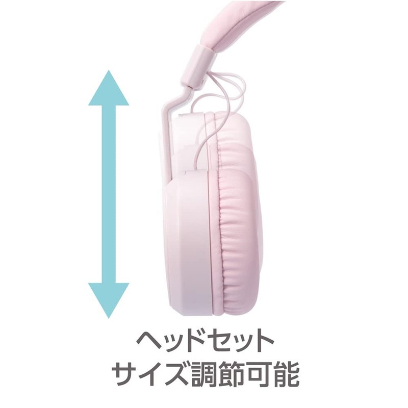ナカバヤシ(Nakabayashi) Digio2 ヘッドセット 4極 軽量 コンパクト ピンクラベンダー Z2695