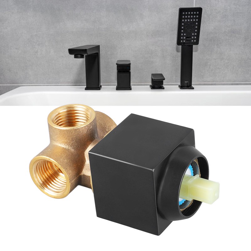 Shower Mixer Valve Wall Mount Concealed Rough In Kit Bathroom