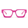 JOVAKIT Fashion Square Blue Light Glasses for Men Women Simple