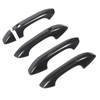 Exterior Door Handle Cover Carbon Fiber Pattern Outside Door Handle