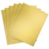 Koala Gold Glossy Label Stickers A4 Metallic Gold 15 Sheets