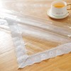 NATSUX Mantel de Transparente Protector de Mesa Impermeable/A Prueba de