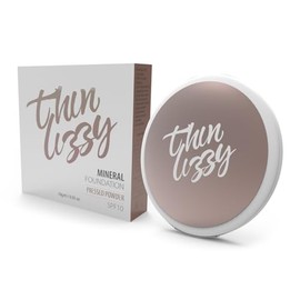 Thin Lizzy All Natural Compact Mineral Foundation - Lightweight, Flawless Coverage with SPF 10, Duchess